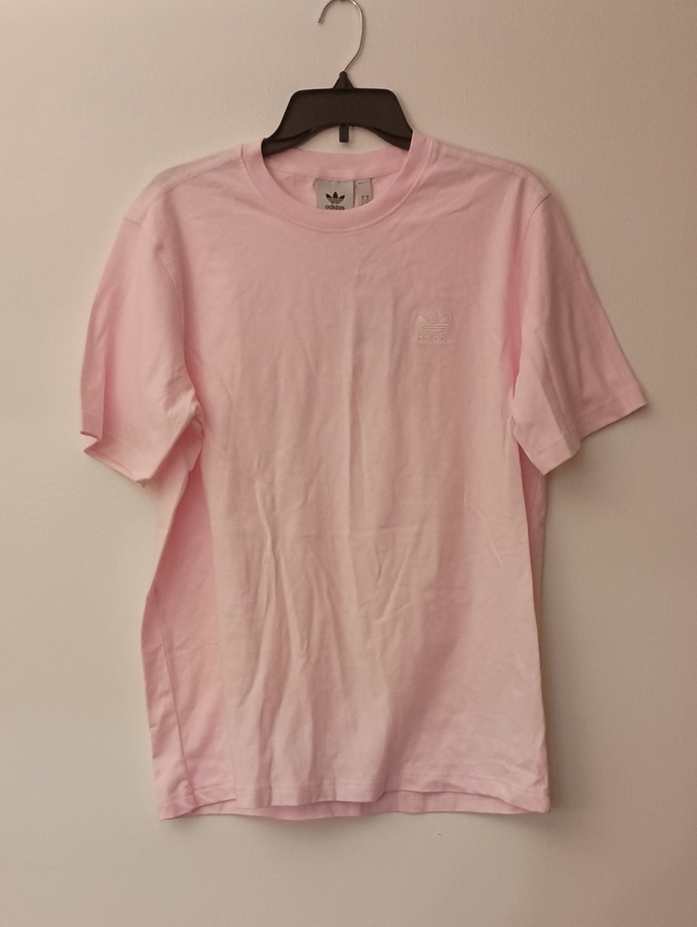 adidas Pastel Pink Trefoil Crewneck Short Sleeve Tee